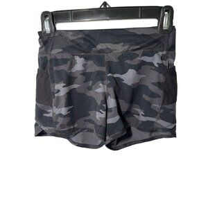 Athleta Girl Shorts Record Breaker 3" Camo Athletic Back Pocket Small‎ 7